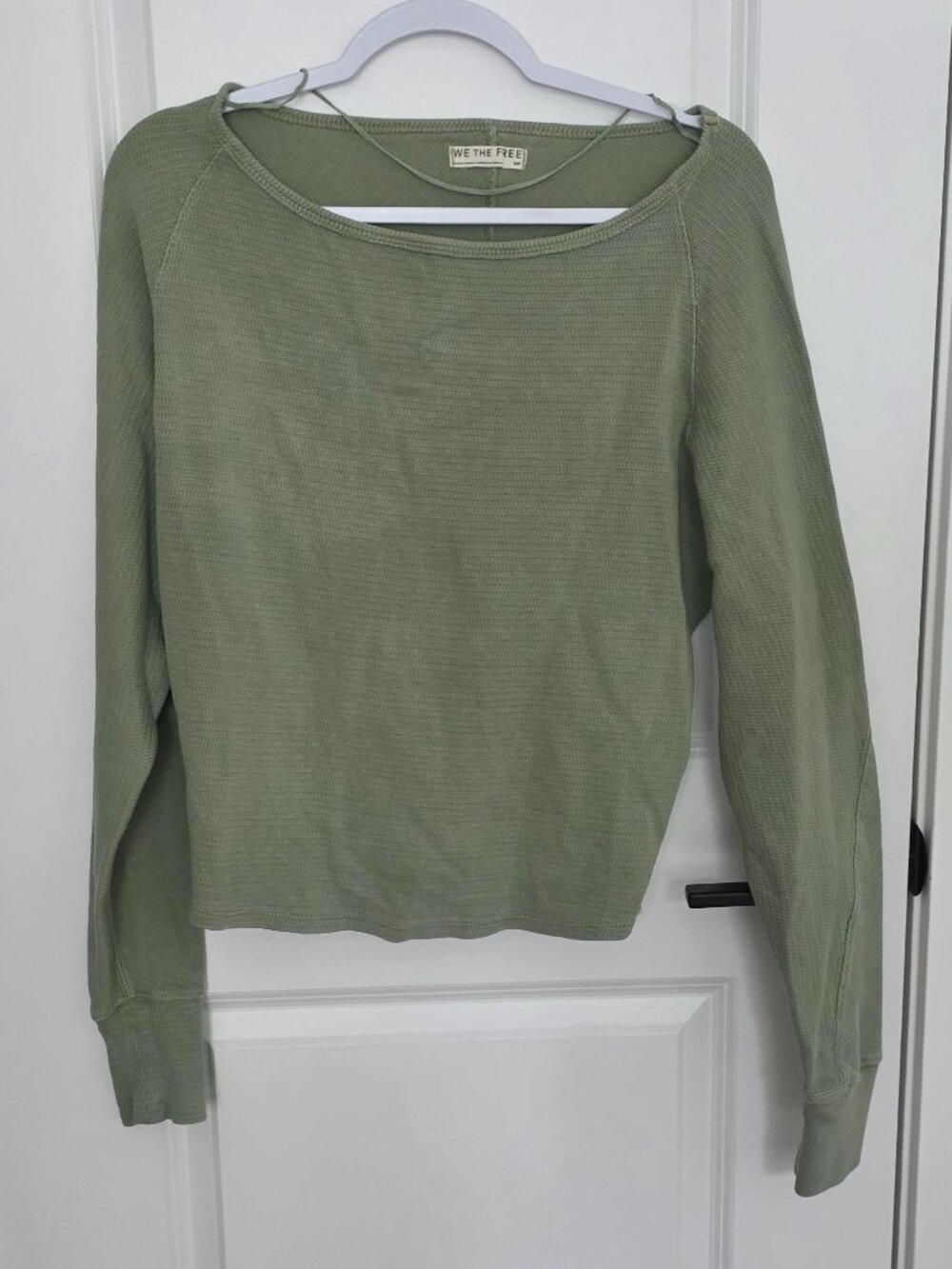 NWOT We The Free Jess Long Sleeve - Olive Green - Size Small